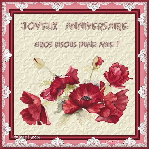 Joyeux anniversaire